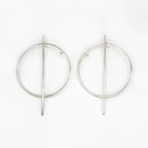 'Aura' Large Earrings hoops