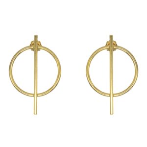 'Aura' Gold Earrings